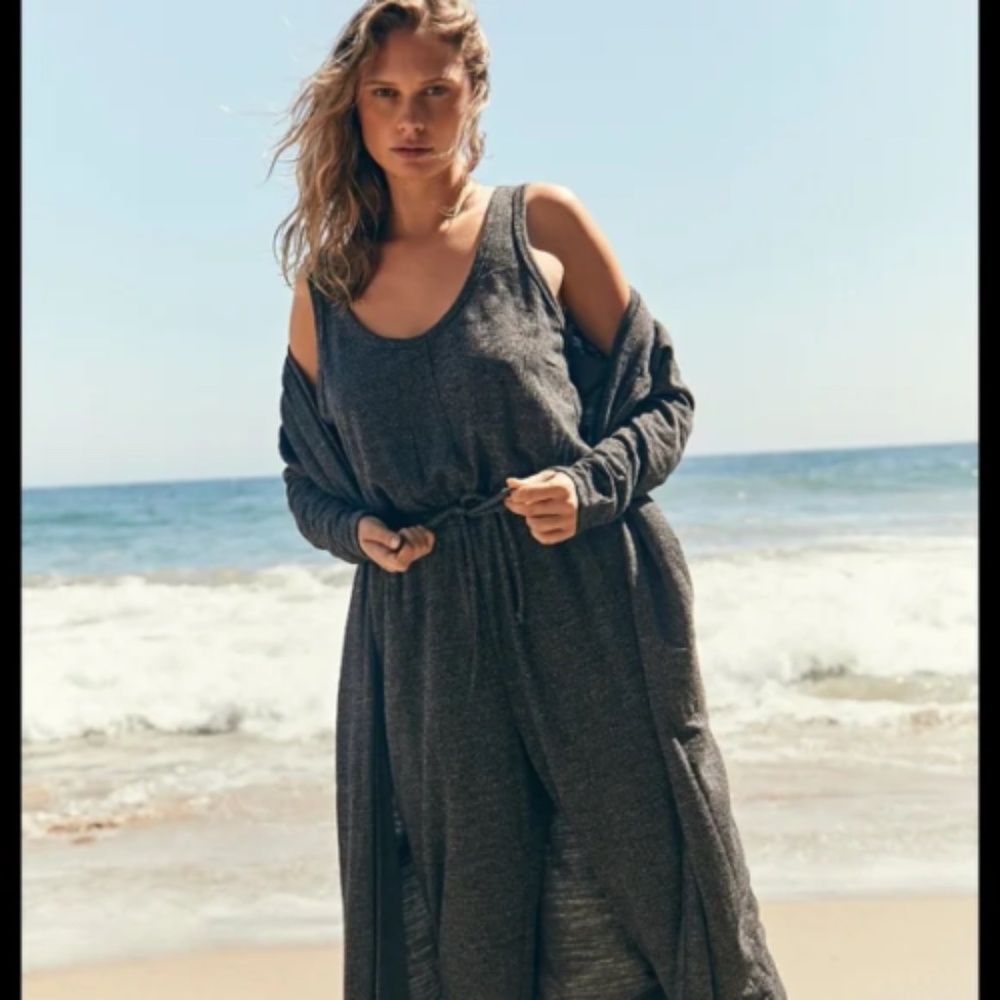 Free People Bicoastal Set XS Grey